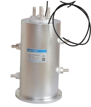 鴻瑞銘大電流滑環(huán)功率可達1000千瓦以上，單路電流2000A以上